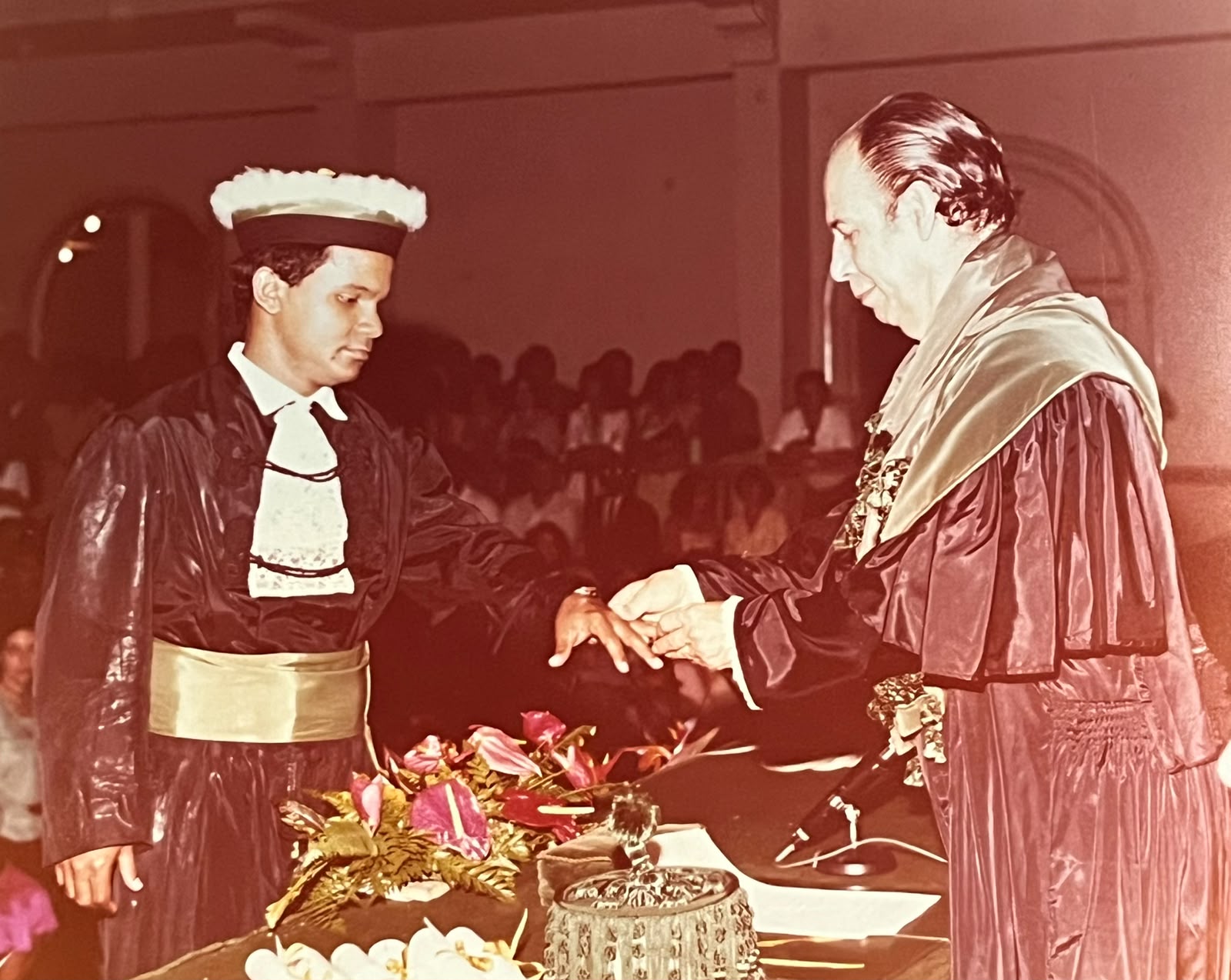 Dr. Paulo Veron na formatura de Medicina